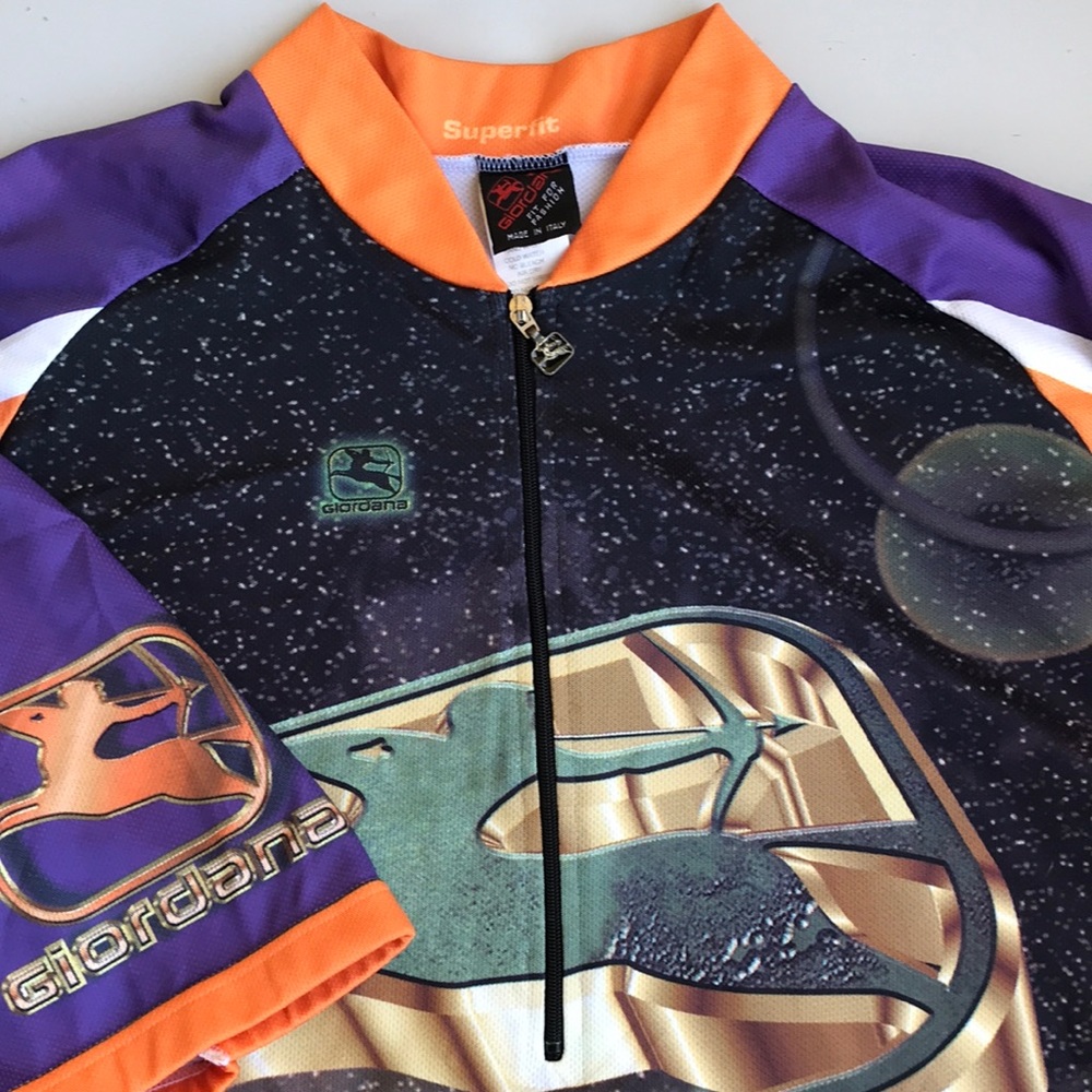 GIORDANA vtg. 2000 Cycling Jersey / Shirt 1/2 Zip